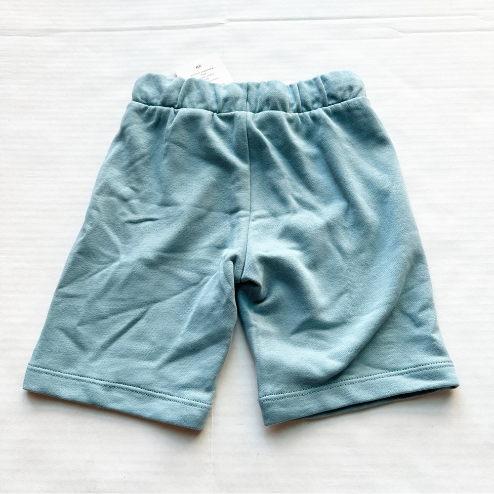 Organic Cotton New Sweat Shorts in Light Dusty Blue NWT - Picture 6 of 11
